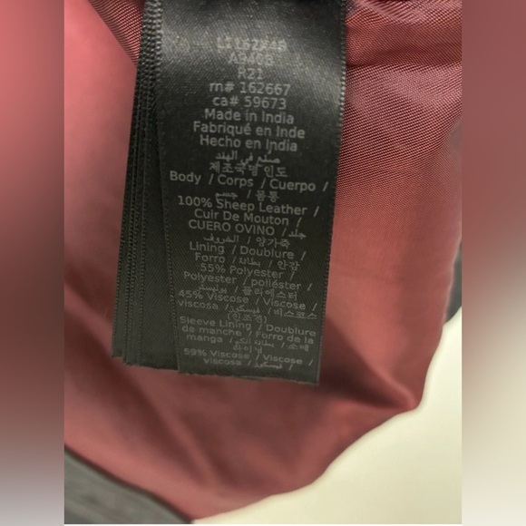 NWT John Varvatos leather Lionell Shirt Jacket.Msrp $698. Size SMALL - Picture 11 of 14